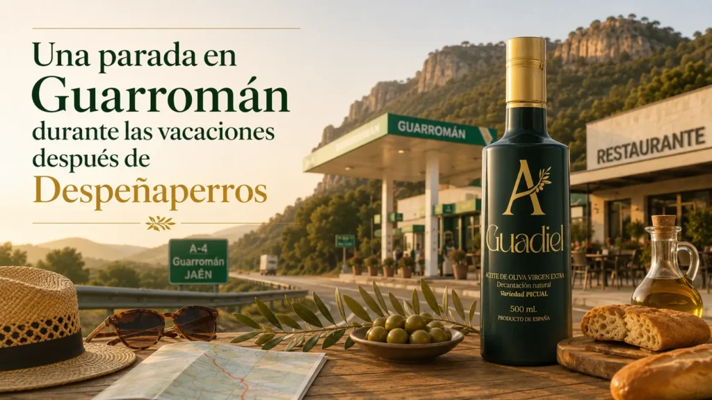 Área de Servicio Andamur Guarromán junto a la A-4 después de Despeñaperros